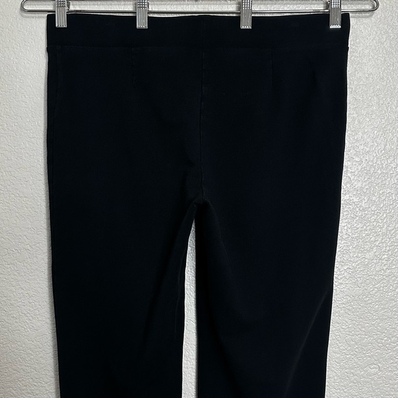 J. Jill Purejill Slim Leg Pima Cotton Blend Black Pull On Pants, Sz Medium - Picture 5 of 10